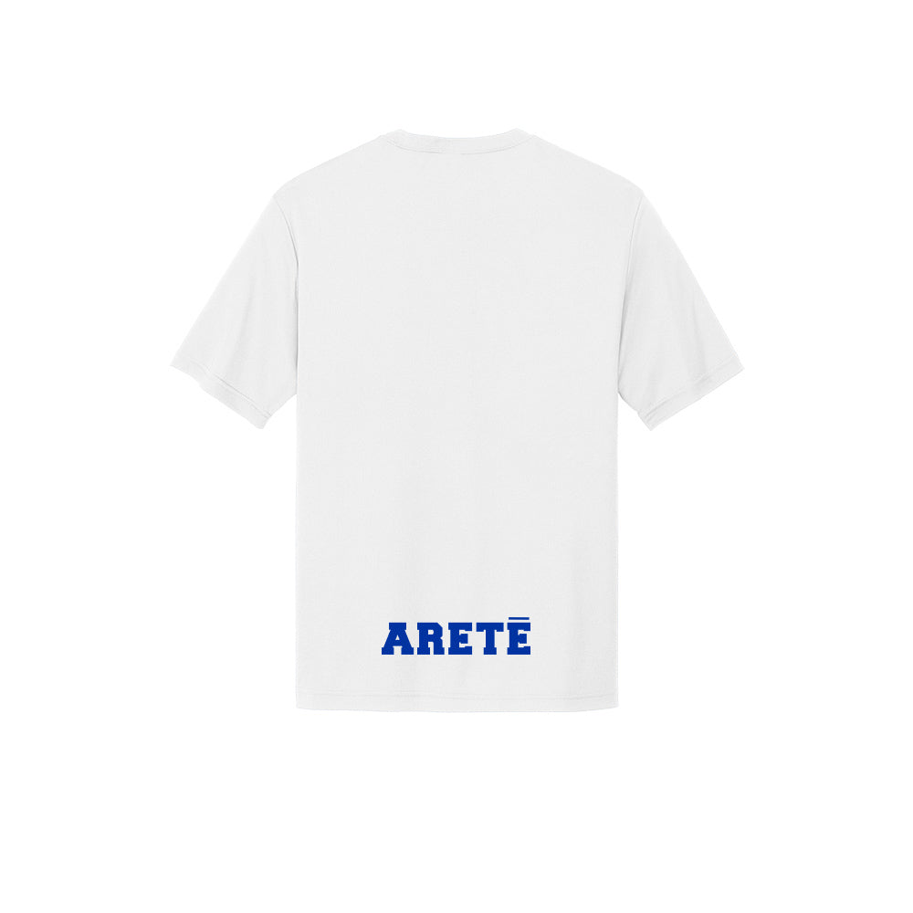 Suffield High Boys LAX Practice Tee "S Front - Aretē Back"- ST350 (color options available)