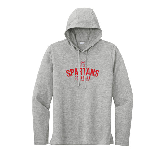 ELGS Adult Tri-Blend LS T-Shirt Hoodie "ESS" - ST406 (color options available)