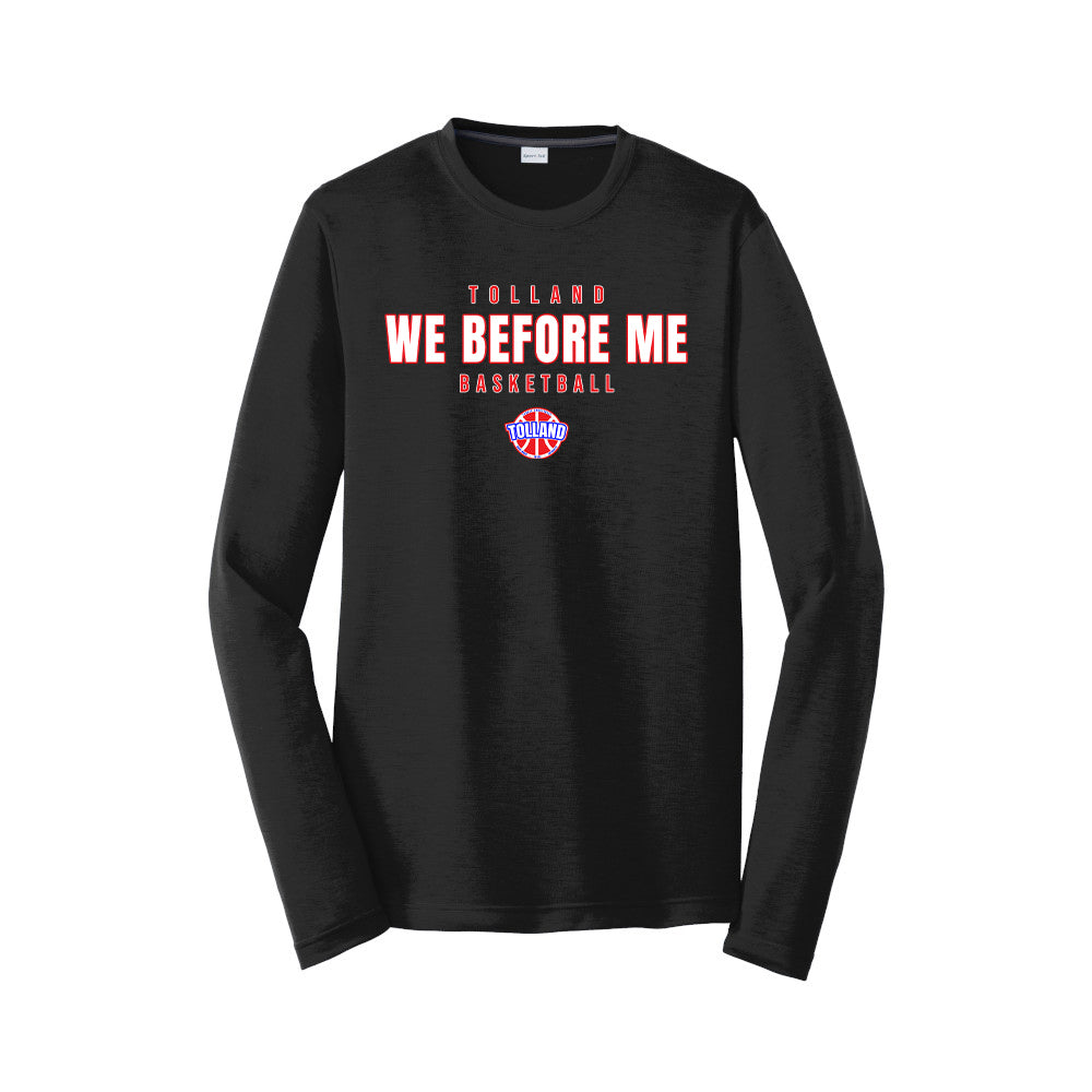 Tolland TB Adult LS Cotton Tech Tee "We" - ST450LS (color options available)