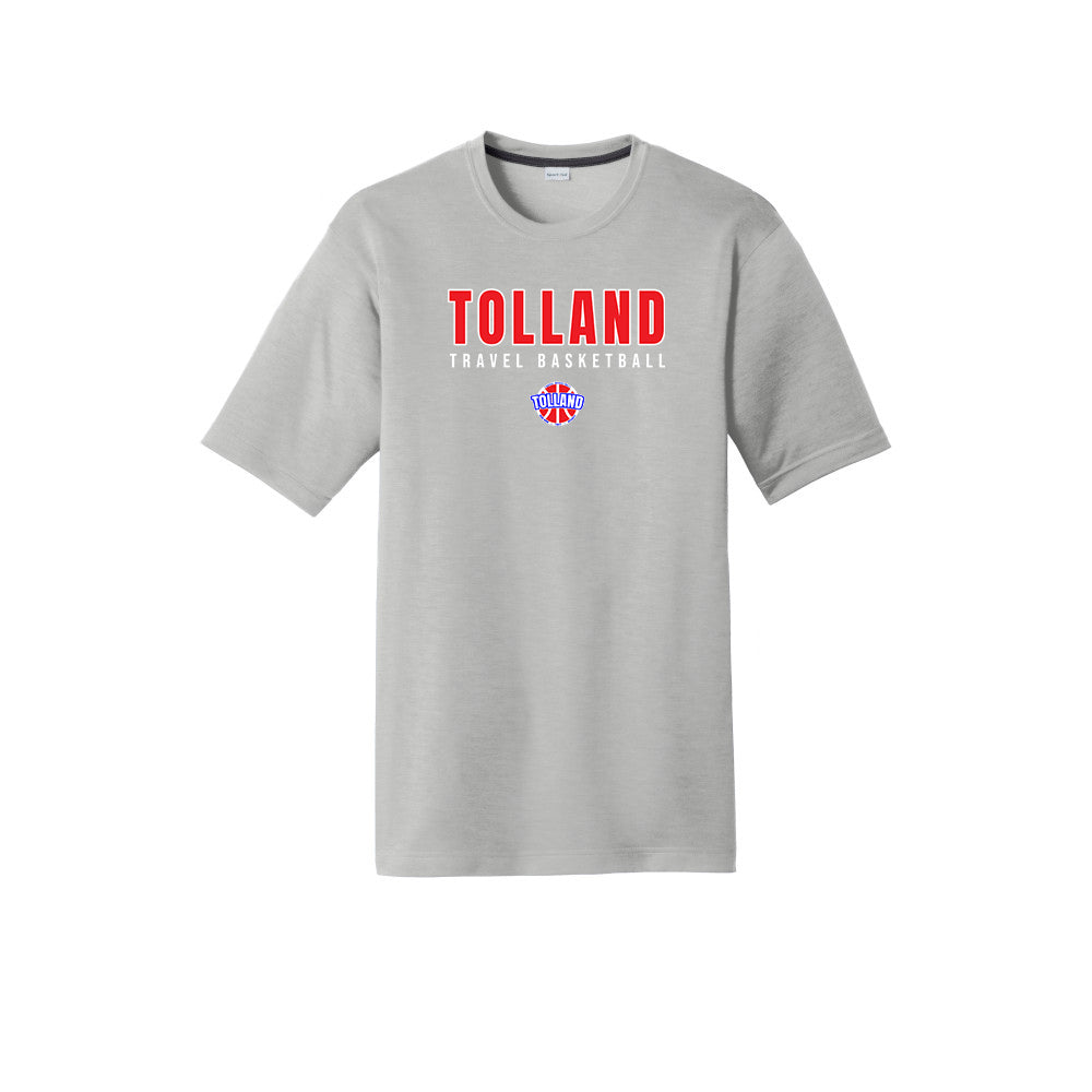 Tolland TB Adult Cotton Tech Tee - ST450 (color options available)