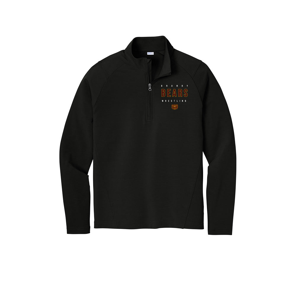 Granby High Wrestling Fleece 1/4 zip - ST561 (color options available)