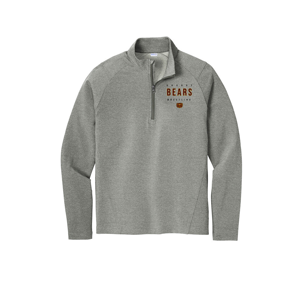 Granby High Wrestling Fleece 1/4 zip - ST561 (color options available)