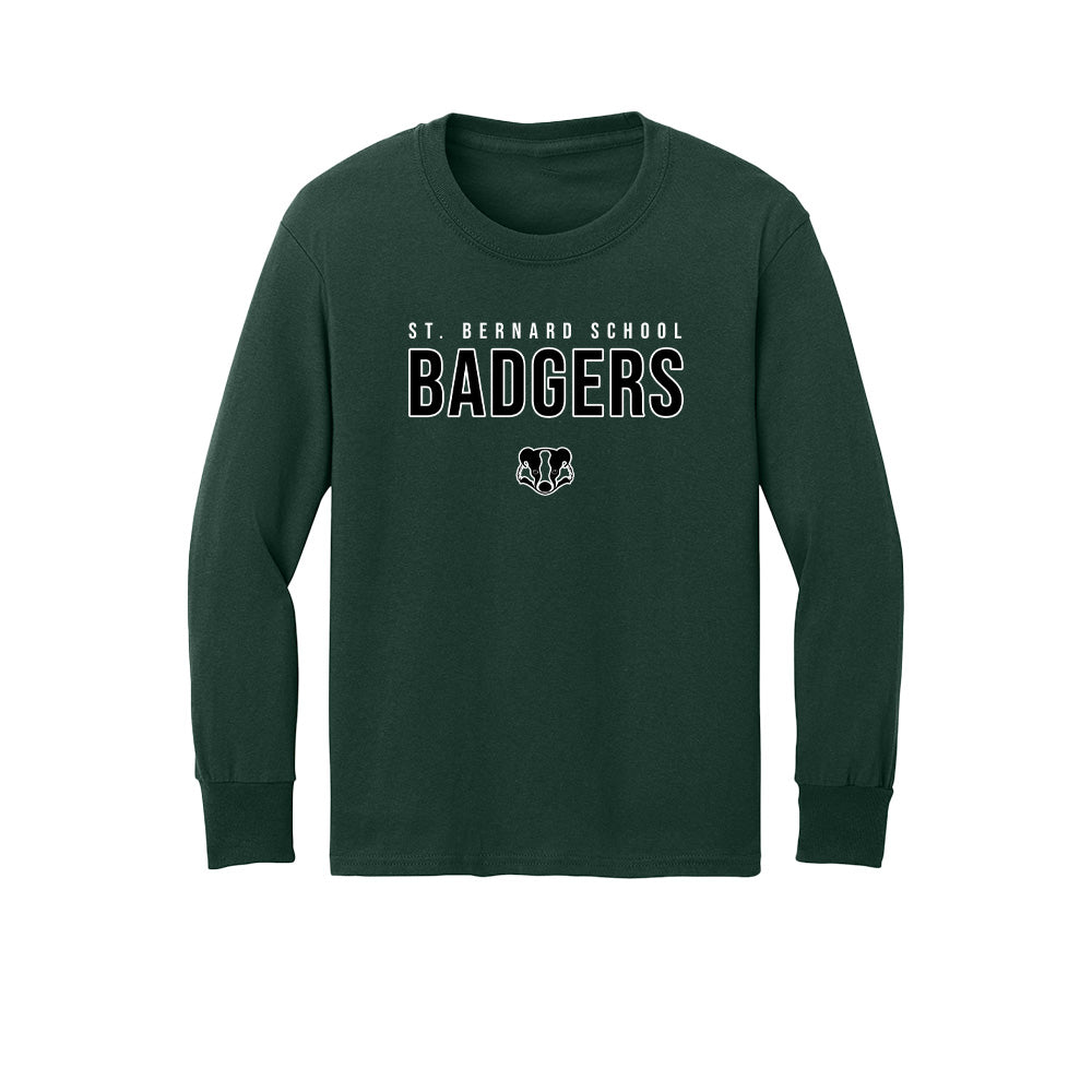 St. Bernard "STB" Youth LS Tee