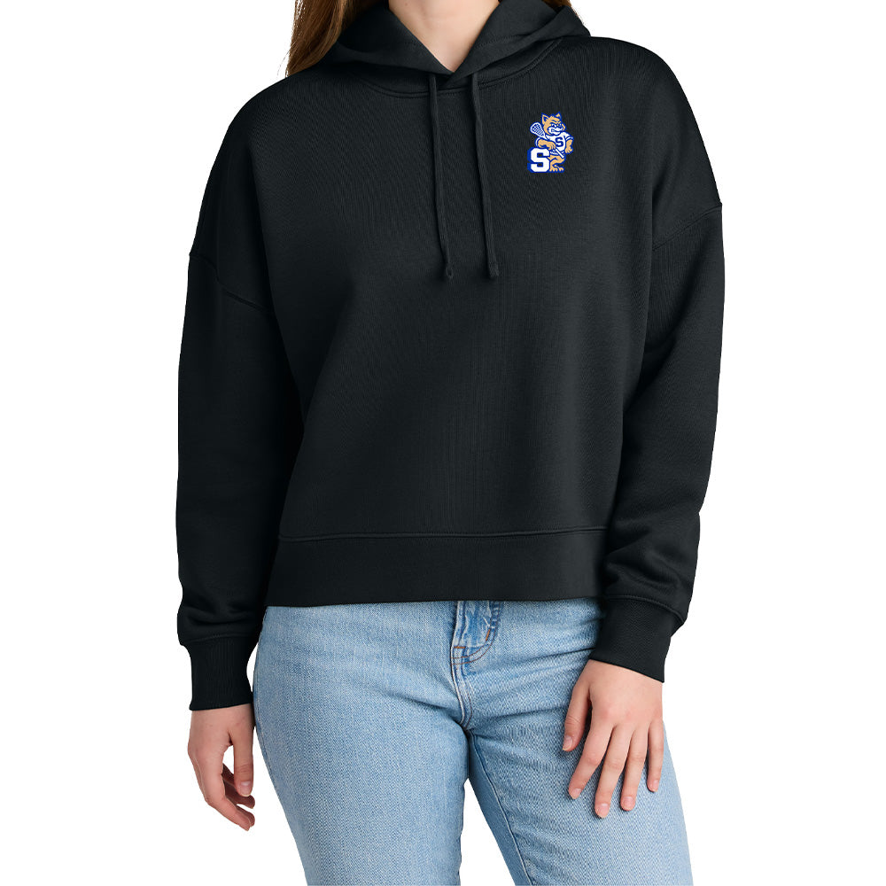 Suffield Lacrosse "NewCat" Ladies Nora Hooded Sweatshirt