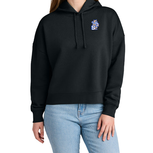 Suffield Lacrosse "NewCat" Ladies Nora Hooded Sweatshirt