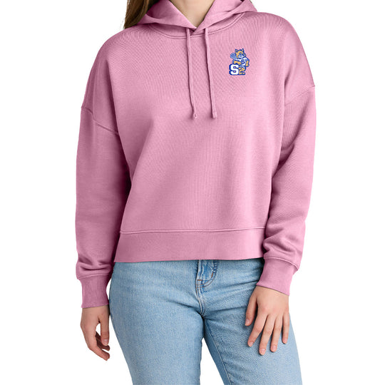 Suffield Lacrosse "NewCat" Ladies Nora Hooded Sweatshirt
