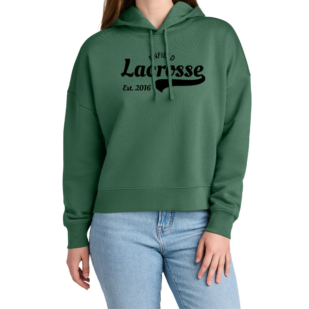 Enfield Lacrosse "EST." Ladies Nora Hooded Sweatshirt