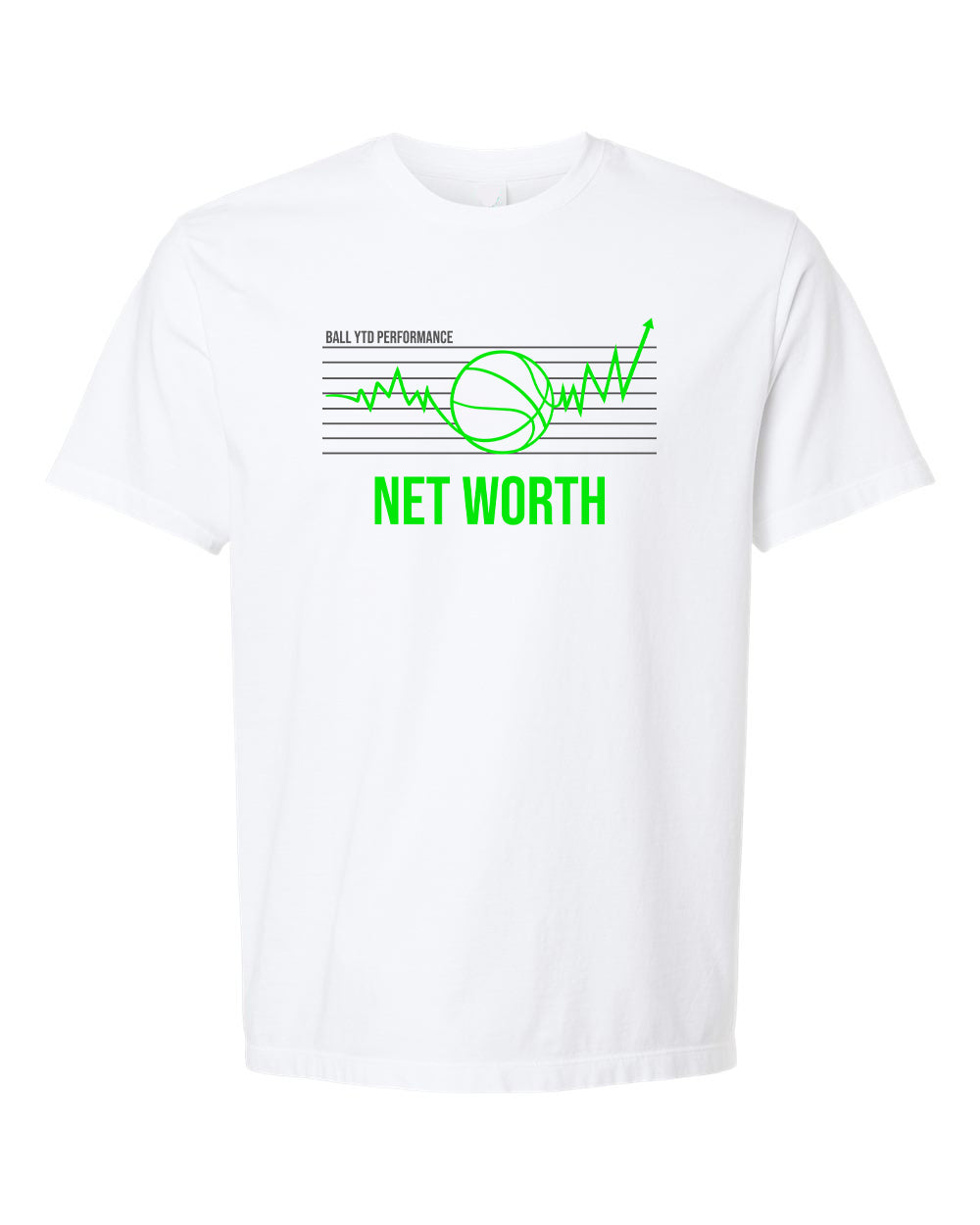 "Net Worth" Adult Tee (color options available)