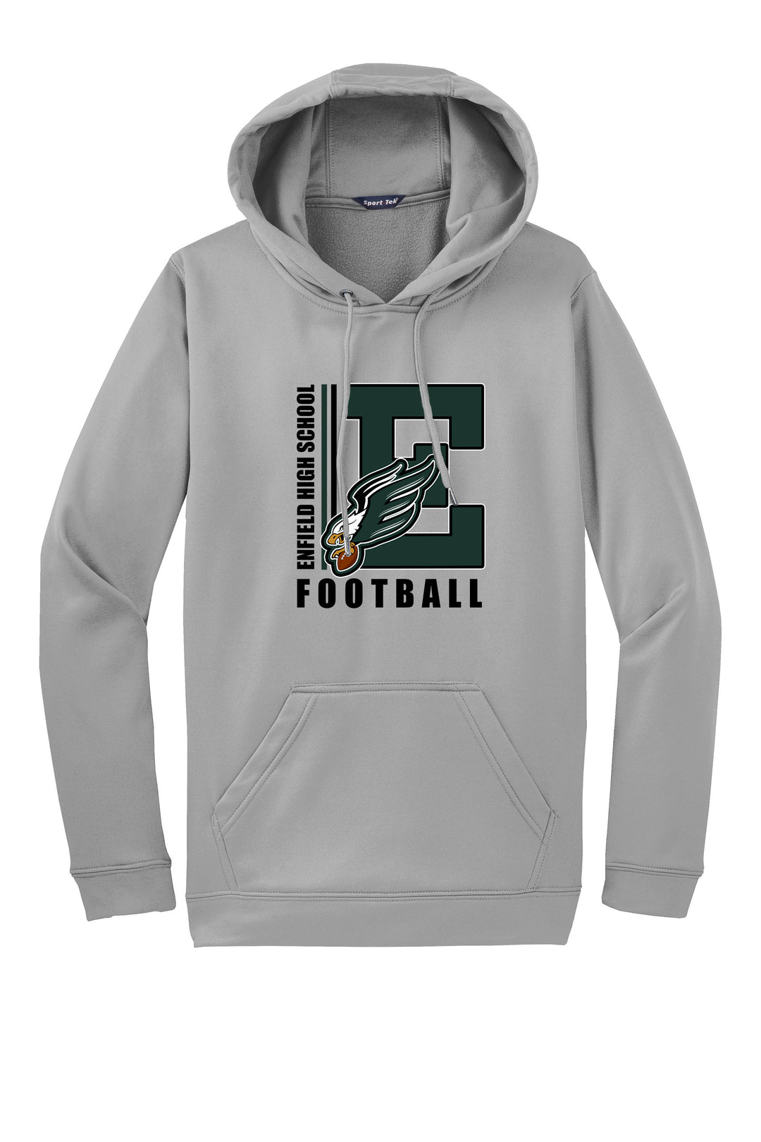 Enfield Eagles Football Adult Fleece Hoodie "Big E" - F244 (color options available)