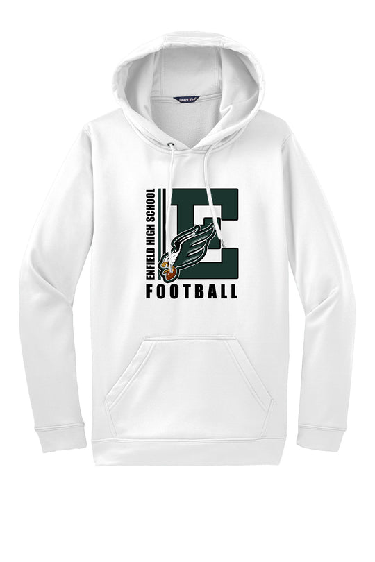 Enfield Eagles Football Adult Fleece Hoodie "Big E" - F244 (color options available)