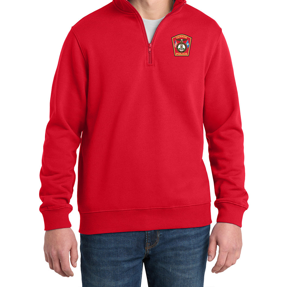 Vernon Police Sweatshirt 1/4 Zip
