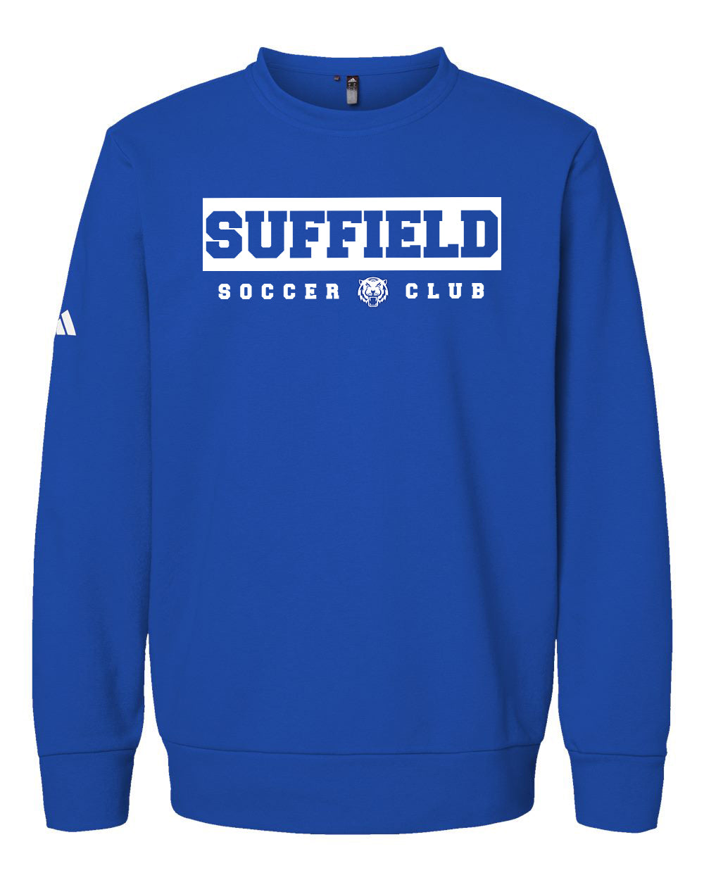 Suffield Soccer Club Adult Adidas Crewneck "Rectangle" - A434 (color options available)