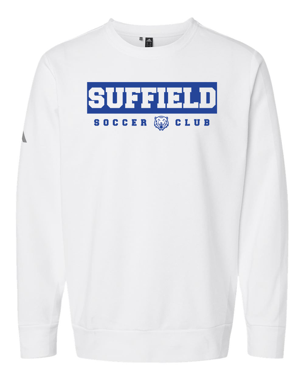 Suffield Soccer Club Adult Adidas Crewneck "Rectangle" - A434 (color options available)