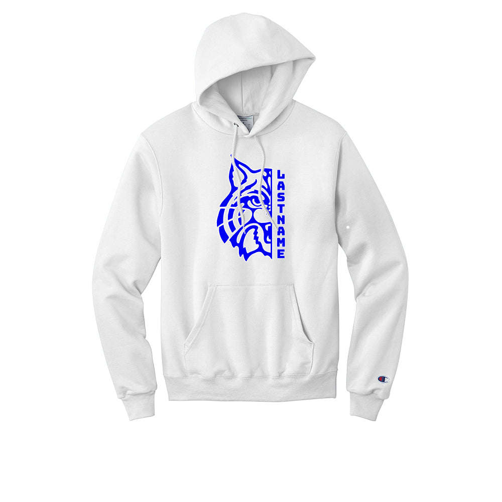 Suffield TB - Adult Champion Hoodie "Custom Last Name" - S700 (color options available)