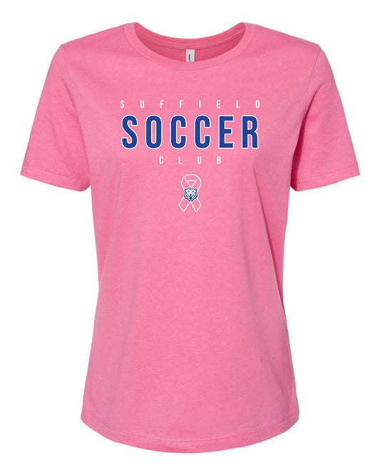 Suffield Soccer Club Ladies Jersey Tee "BCA" - 6400 (color options available)
