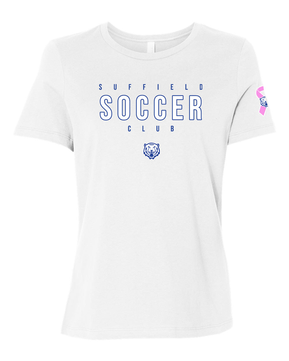 Suffield Soccer Club Ladies Jersey Tee "BCA" - 6400 (color options available)