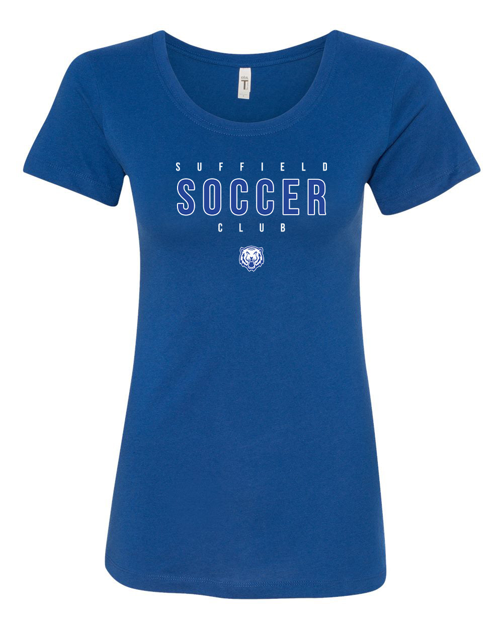 Suffield Soccer Club Ladies T-shirt "SSC" - 1510 (color options available)