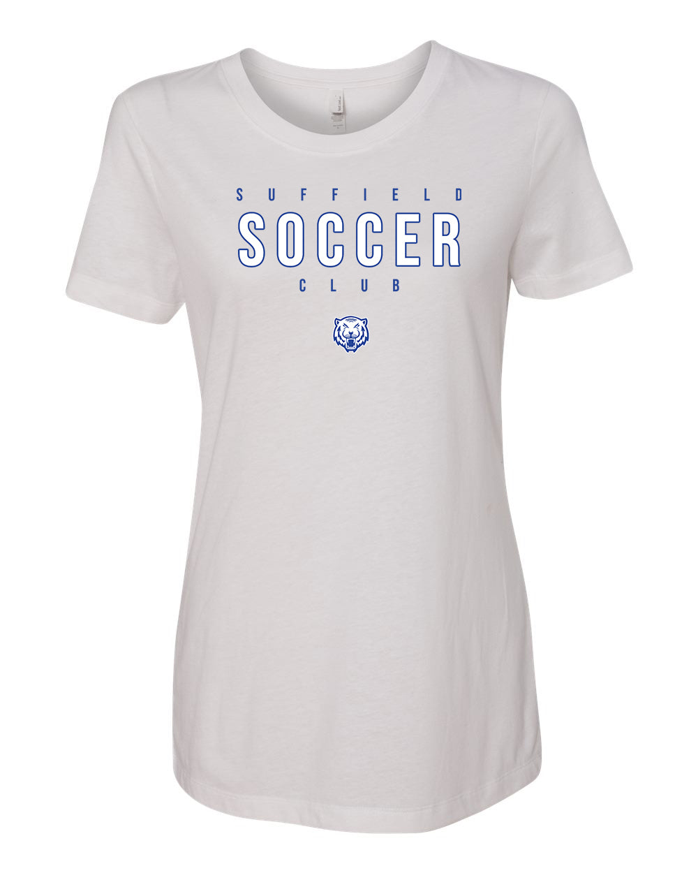 Suffield Soccer Club Ladies T-shirt "SSC" - 1510 (color options available)