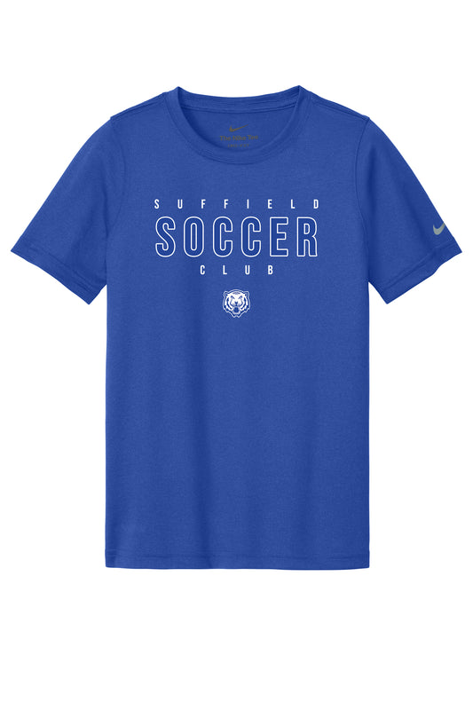 Suffield Soccer Club Nike Swish Tee Nike "SSC" - NKDX8787 (color options available)