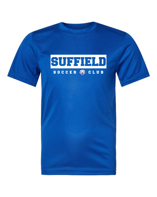 Suffield Soccer Club Tech Short Sleeve "Rectangle" - 791 (color options available)
