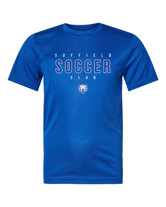 Suffield Soccer Club Tech Short Sleeve "SSC" - 791 (color options available)