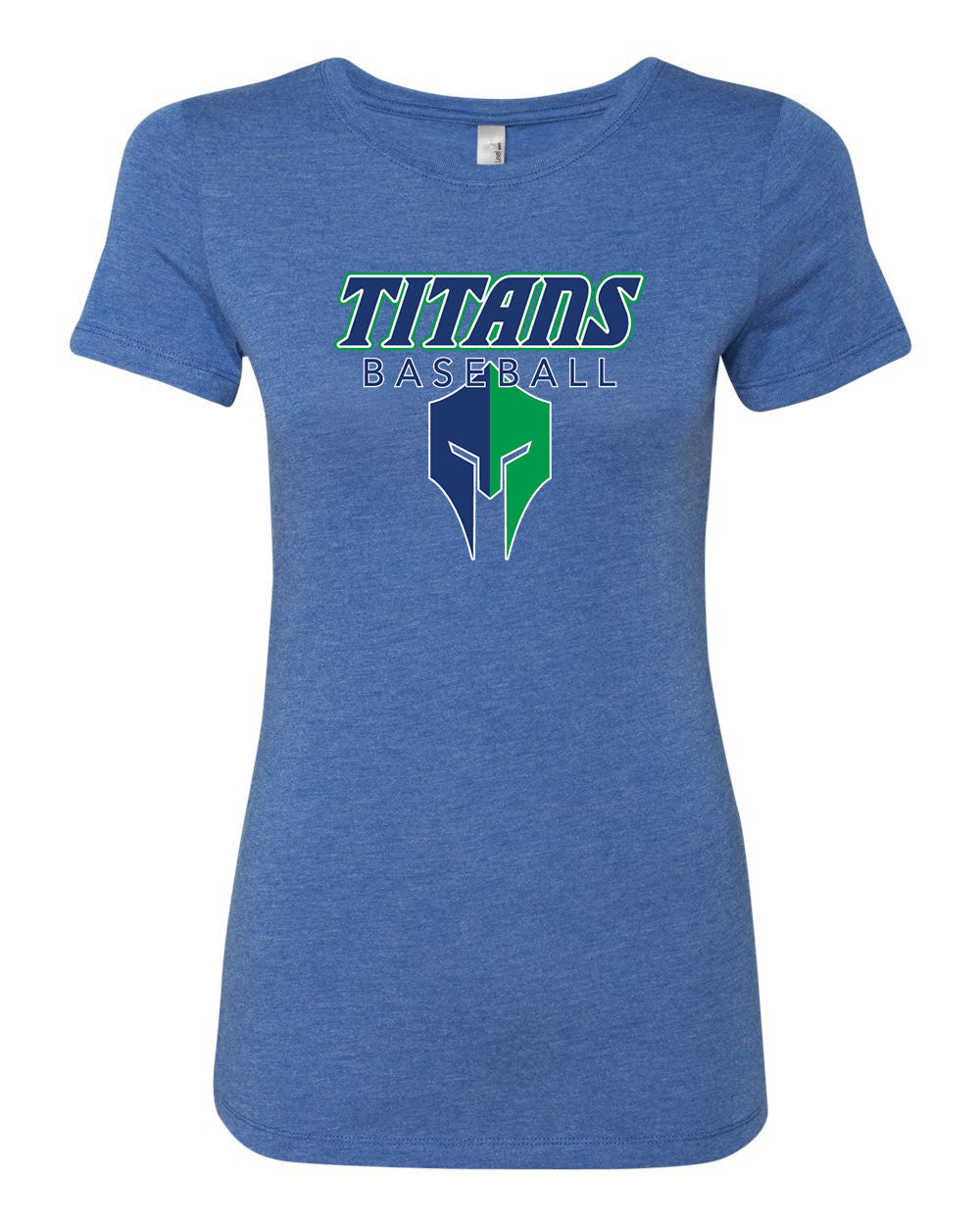 Titans Women’s Tri-Blend Blue T-Shirt "Classic" - 6710 (color options available)