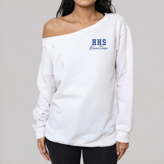 HHS Dance Team Off The Shoulder Crewneck - LIMITED! ORDER BY 8/25