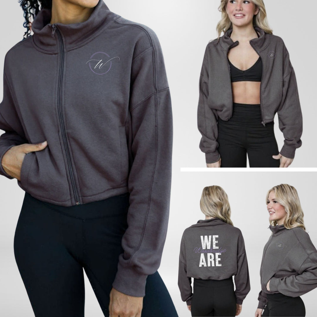 Woodbridge Cropped Zip Sweatshirt - PREORDER BY 10/1