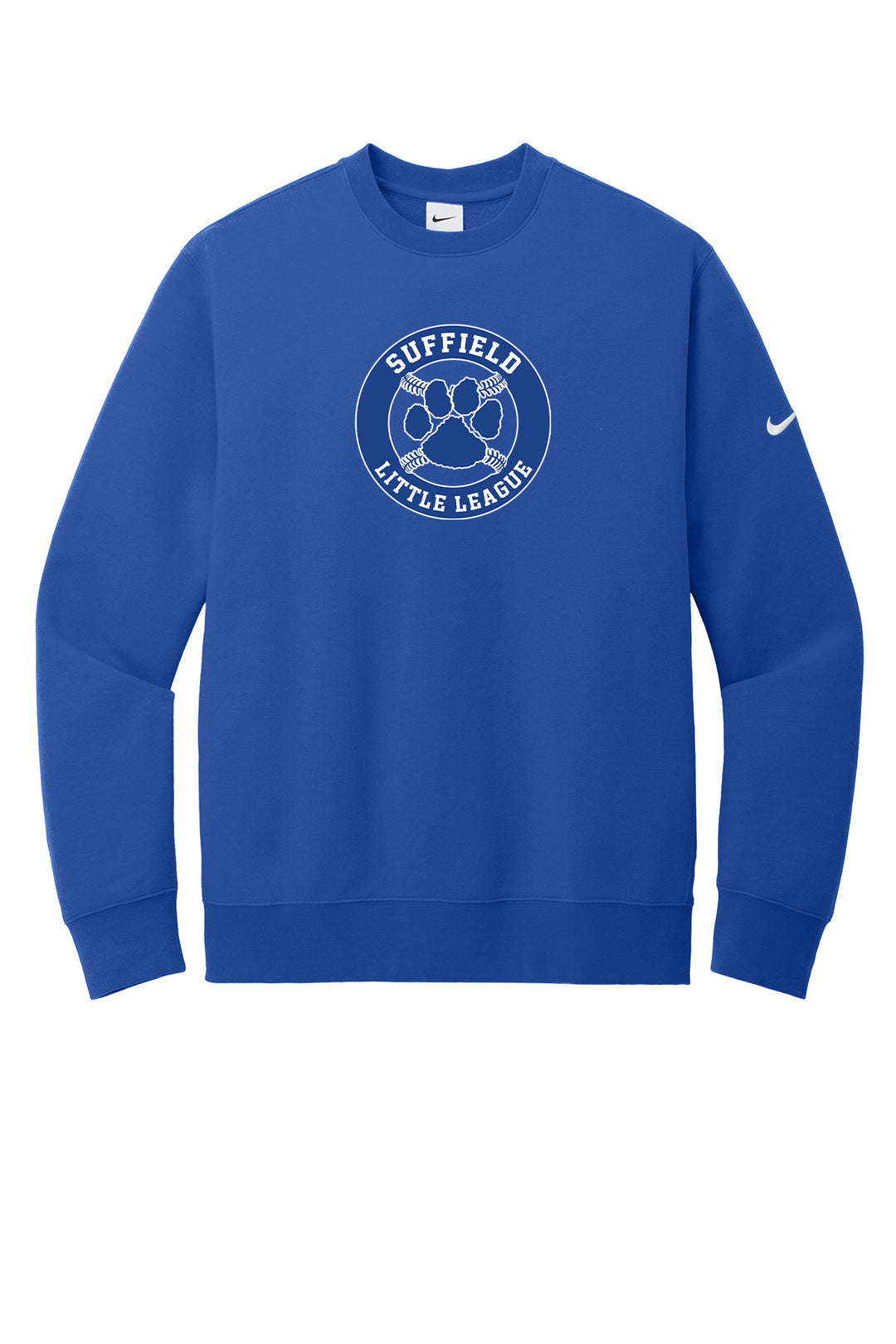 Suffield LL Adult Nike Crewneck "Circle" - NKFD9863 (color options available)