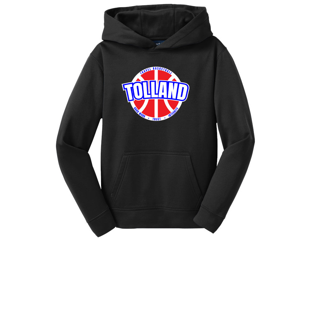 Tolland TB Youth Tech Hoodie - YST244 (color options available)