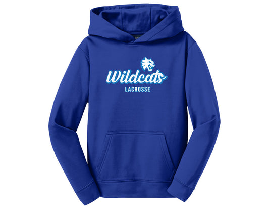 Suffield Youth Lacrosse Youth Tech Hoodie "Cursive" - YST244 (color options available)