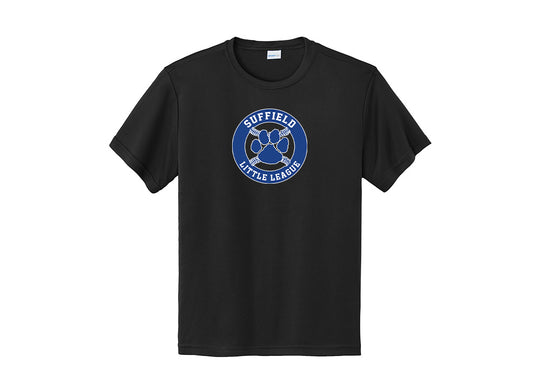 Suffield LL Youth Tech Tee "Circle" - YST350 (color options available)