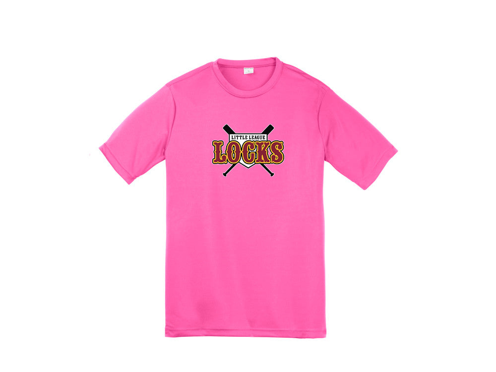 Locks Youth Tech Tee "Classic" - YST350 (color options available)