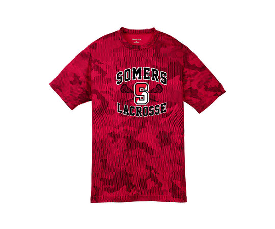 Somers YL Youth Camp Hex Tee - YST370 (color options available)