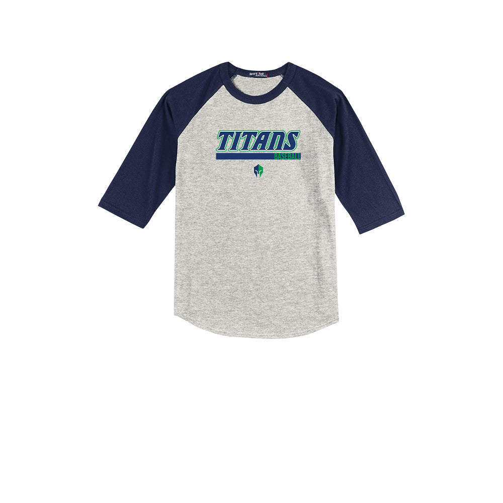 Titans Youth Raglan Tee "Rectangle" - YT200 (color options available)