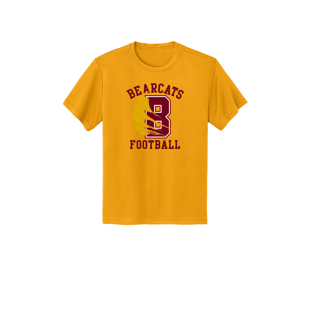 Bearcats Football Youth Tech Tee