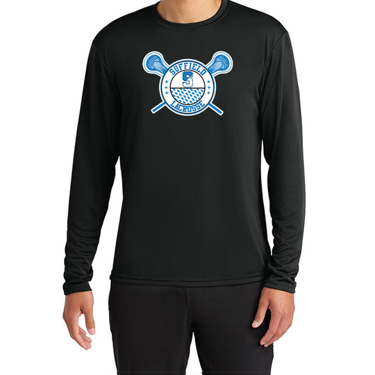 Suffield Lacrosse "Classic" Long Sleeve Tech Tee