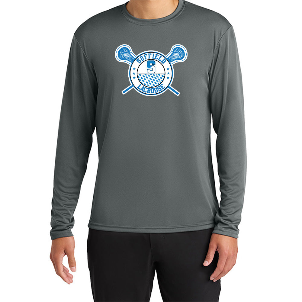 Suffield Lacrosse "Classic" Long Sleeve Tech Tee