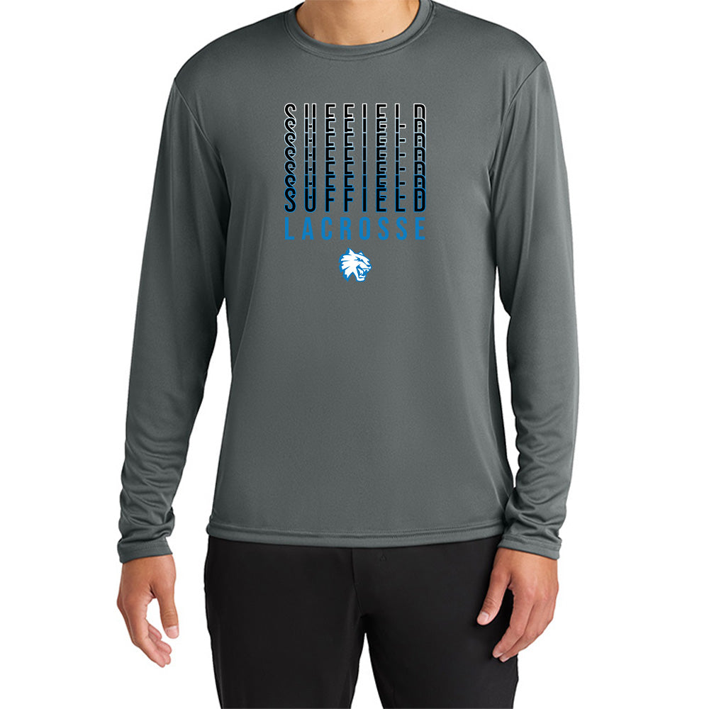Suffield Lacrosse "Suff" Long Sleeve Tech Tee