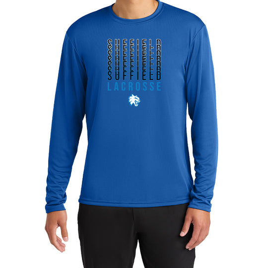 Suffield Lacrosse "Suff" Long Sleeve Tech Tee