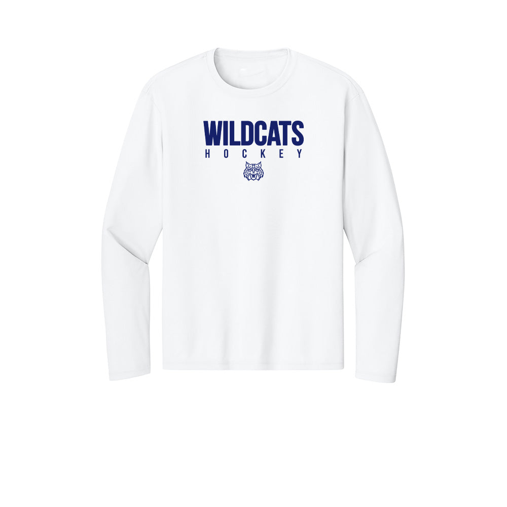 Wildcat Hockey "WH" Long Sleeve Tech Tee