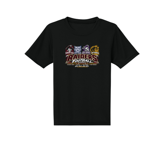 Raiders Football Youth Tech Tee