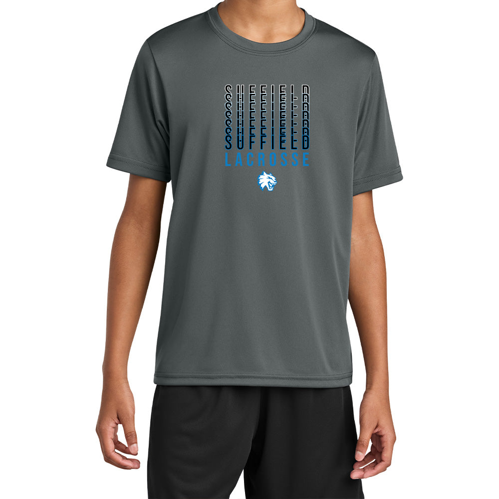 Suffield Lacrosse "Suff" Youth Tech Tee