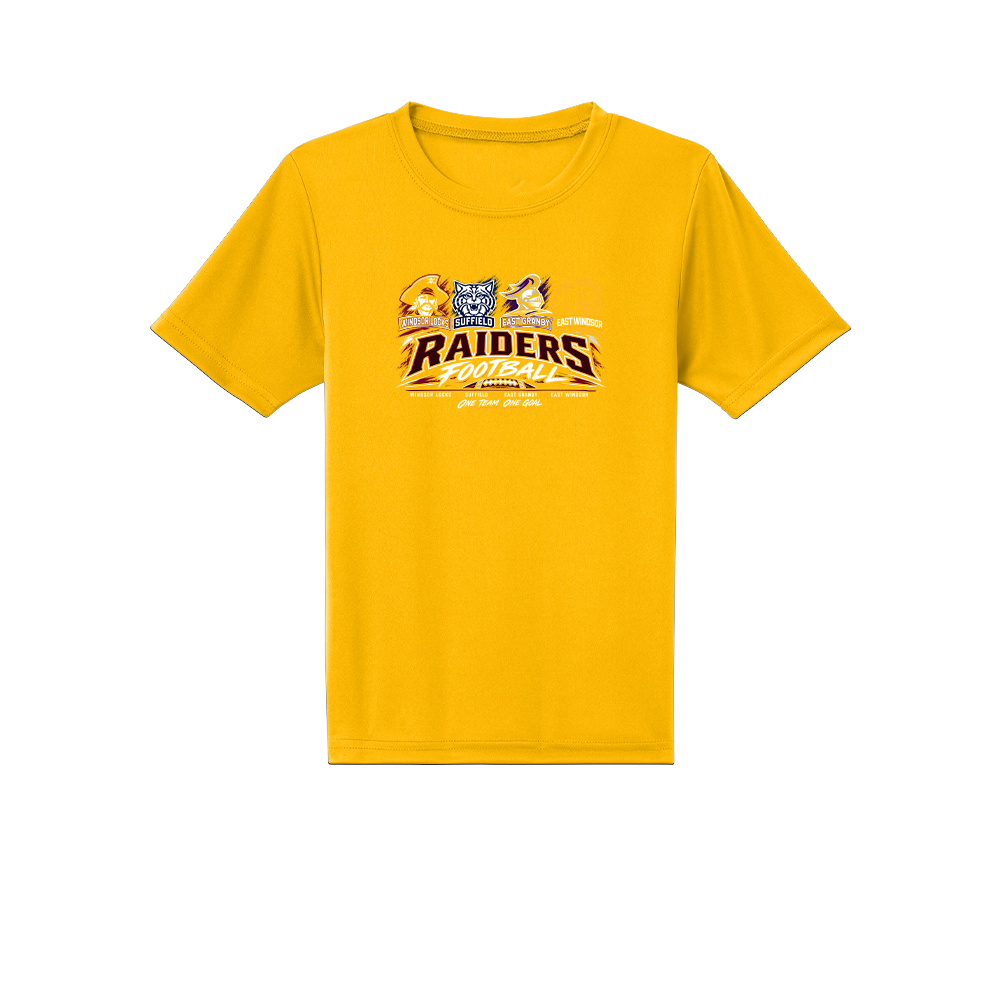 Raiders Football Youth Tech Tee