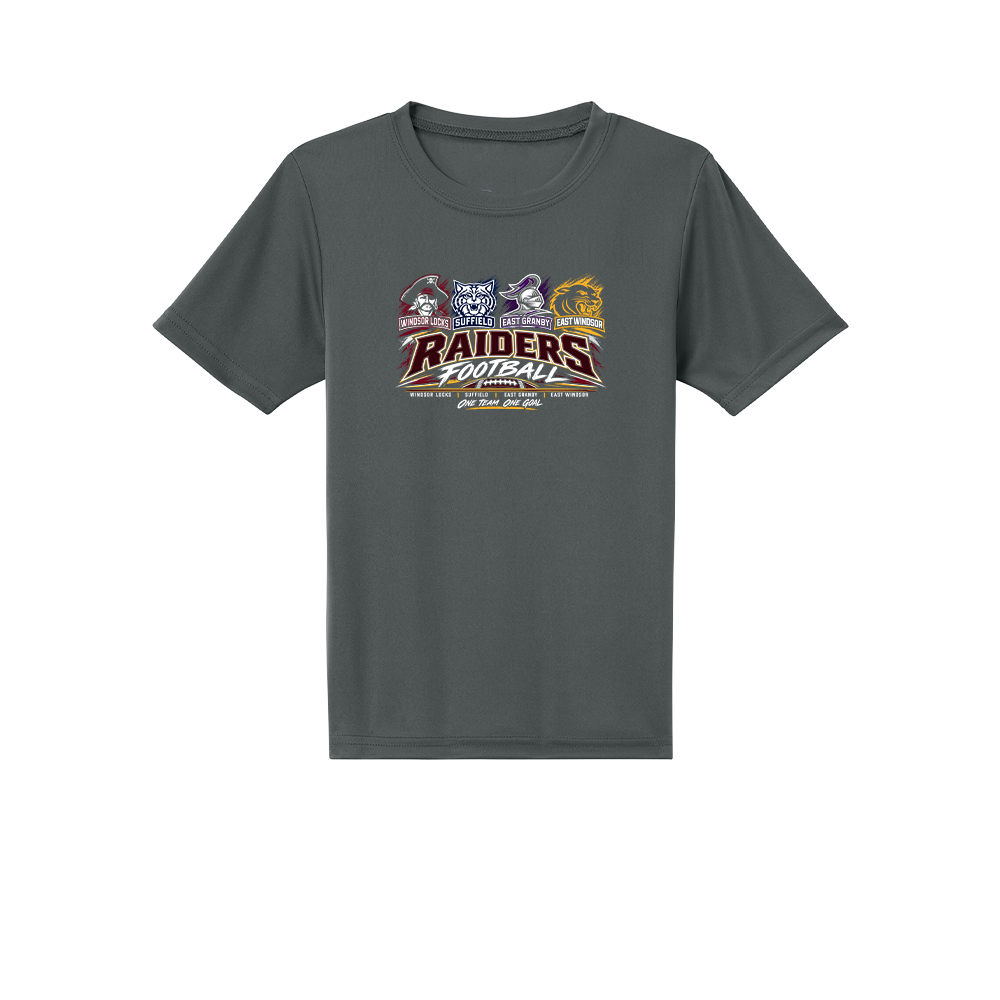 Raiders Football Youth Tech Tee