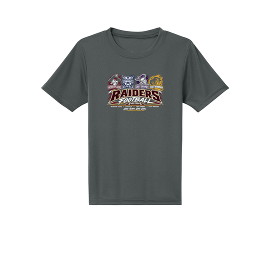 Raiders Football Youth Tech Tee