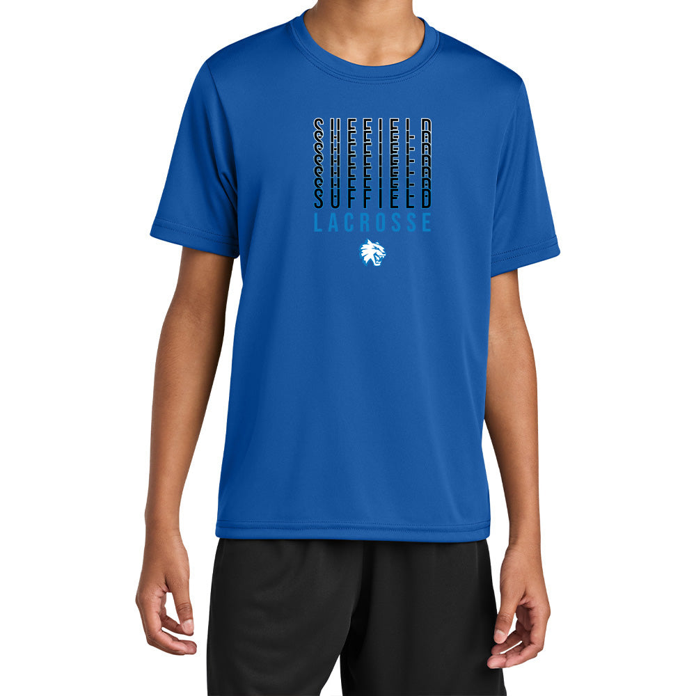 Suffield Lacrosse "Suff" Youth Tech Tee
