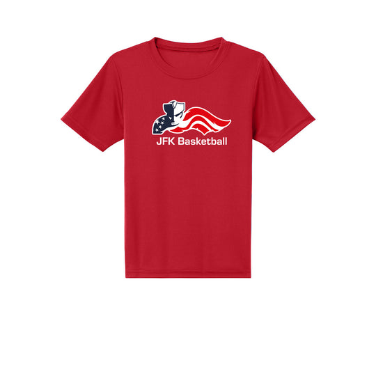 JFK Basketball Youth Tech Tee