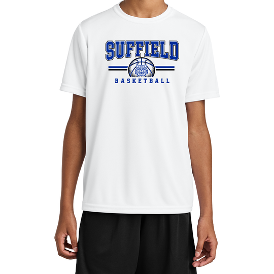 Suffield Travel "Court" Youth Tech Tee