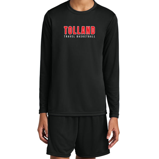 Tolland Youth "TB" LS Tech Tee